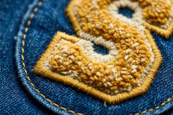 Chenille patch varsity style