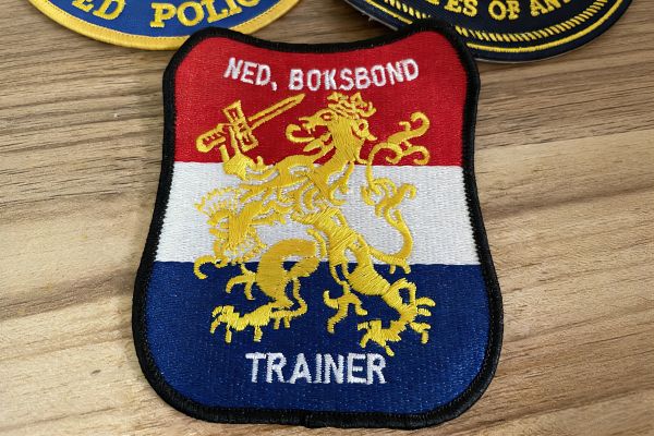 3D Embroidered Patches